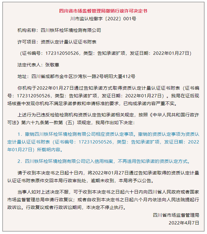 最高處罰百萬！一大批計量、檢測機構相關違法案件被查處曝光